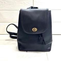 希少】【良品】【コーチ】オールド 2WAY ハンド リュック レザー