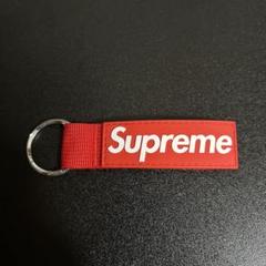 Supreme Webbing Keychain キーホルダー　レッドのサムネイル