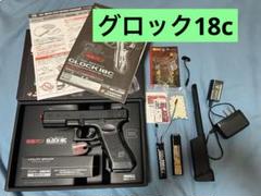 動作確認済み 東京マルイ　電動グロック18C　マガジンセット リポ化済み Amazon | 東京マルイ(TOKYO MARUI) No.11 グロック18C 18歳以上