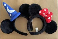 ディズニー　カチューシャ　ミッキーミニー　ペア