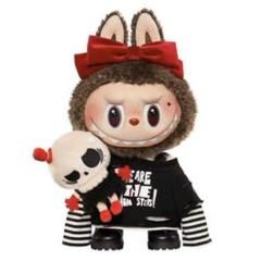 penguin‼️LABUBU Catch me ぬいぐるみ　黒 2025年最新】Labubu ぬいぐるみ catchの人気アイテム - メルカリ
