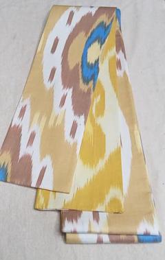 No.1675アドラス絣綿 半幅帯☆兵児帯ハンドメイド - メルカリ
