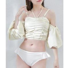 新品未使用　chico水着2点セット Chico（チコ）の「【水着/SALON by Chico限定】デニムビキニ2点