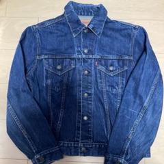 70s Levi's 70505スモールe最初期 4th 布ケアタグ 黒カンヌキ 70s Levi's 70505 デニムジャケット ケアタグ スモールe 4th