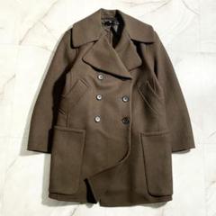 UNIQLO＋Jウールブレンドオーバーサイズピーコート
