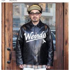 定価87,780円】WEIRDO レザージャケット ランチジャケット
