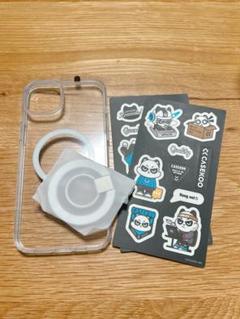 クリアケース リング ステッカー　iPhoneケース　iPhone14plus