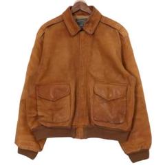 90s POLO COUNTRYレザージャケット スウェード ブラウン 12表記 90s POLO COUNTRYレザージャケット スウェード ブラウン 12表記