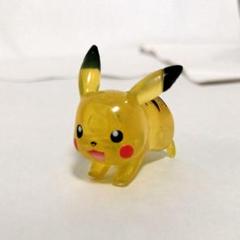 【レア品】ポケモン　モンコレ ピカチュウ クリア 難あり 2005 TOMY