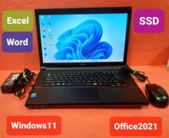 富士通 - 富士通 ノートパソコン Windows11 エクセル ワード パワーポイント 富士通 ノートパソコン Windows11 Office2021 エクセル ワード