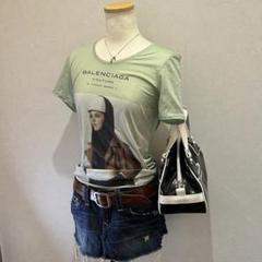バレンシアガ　BALENCIAGA フォトTシャツ　ピチT Y2K グランジ バレンシアガ BALENCIAGA フォトTシャツ ピチT Y2K グランジ