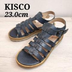 【KISCO】 キスコ グルカサンダル レザー 23.0cm