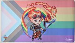 【メーカー直送】 未使用】チャンドラとエンバーキャット Pride プレイマット 2024 マジック：ザ・ギャザリング