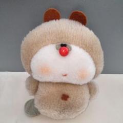 7月末まで値下げ♥希少❤️昭和レトロ❤️たぬきのぬいぐるみ❤️特大サイズ 昭和レトロ☆たぬき☆ぬいぐるみ