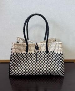 プラカゴ メルカド 大容量 トートバッグ ハンドメイド かご