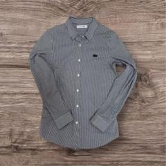 LACOSTE ストライプ 長袖シャツ 38