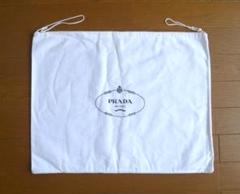 PRADA ★プラダ 保存袋 　巾着 41×33 非売品 ノベルティ ②のサムネイル