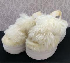 【保障できる】 アグ 2025年最新】ugg ファーサンダルの人気アイテム メルカリ - 靴