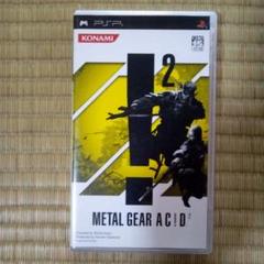 PSPソフト　METAL GEAR A C I D 2