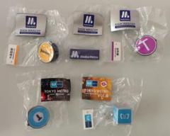 Amazon.co.jp: 鉄道部品 東京メトロ Mマーク 鉄道廃品 : 文房具