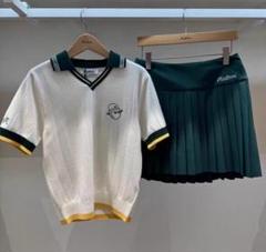 Malbon ポロシャツ＆プリーツスカート セットアップ 全サイズ 夏限定⛳新品