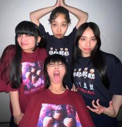 新しい学校のリーダーズ　公式マ人間Ｔシャツ XXL バーガンディ　レア