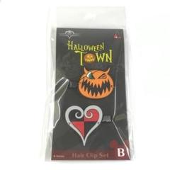 ハロウィンタウン B キングダム ハーツII ヘアクリップセット(2種1セット)