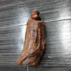 置物　木製　彫り　木彫　アンティーク　骨董　達磨