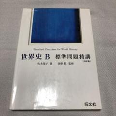 世界史B標準問題精講 三訂版/旺文社/清水勝太郎　絶版希少　別冊解答付き　書き込 世界史B標準問題精講 |本 | 通販 | Amazon