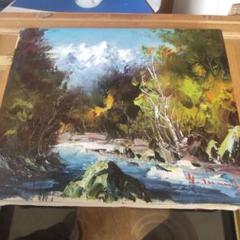 【格安】山田尚子『果』パステル絵画 格安】山田尚子『果』パステル絵画