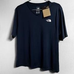 【新品・韓国限定 】　ノースフェイス　半袖　Tシャツ　ビッグロゴ　ブルー　XL 2450-0916-1.jpg