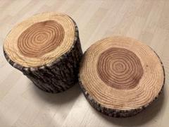 ニトリ＊切り株スツール大小2セット