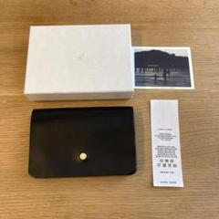 forme Hand Wallet Cordovan Black×DOUBLE - メルカリ