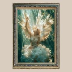 守護✨天使・エンジェル✨No.209【開運•風水•絵画風•ヒーリング