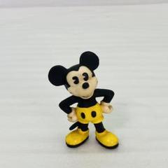 ディズニー ミッキーマウス 飛行機 指人形 フィギュア レトロ
