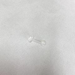 ❣️人気❣️ボディピアス 透明ピアス ラブレット シークレット
