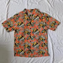 【美品】パタロハ　レディース　アロハ　オレンジ  半袖 シャツ m82745455576_1.jpg?1750090728
