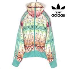 新品 adidas アディダス FARM ジャージ 蝶 バタフライ レインボー