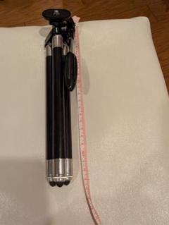 脚伸びます軽量アルミ三脚 縮めた状態で約23cm hansa japan