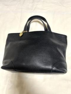 【牛革　日本製】ungaro 黒 ハンドバッグ 新品 Ungaro 黒 レザー ハンドバッグ