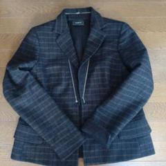 専用　アクリス　AKRIS シルク　ネイビージャケット アクリス ジャケット