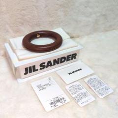 【✨美品✨】JIL SANDER ラムレザー バングル ブレスレット 羊革 ✨美品✨】JIL SANDER ラムレザー バングル ブレスレット 羊革