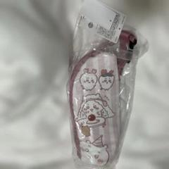 ちいかわ ペットボトルホルダー ボトルポーチ ボトルカバー ピンク 新品未使用