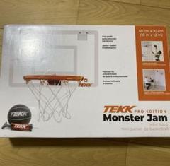 TEKK Monster Jam ミニバスケットボールフープ