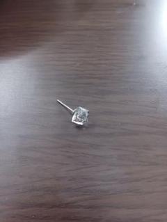 シルバー クリスタルカット 片耳用ピアス 925 Silver]シルバープチリングピアス 片耳用 コレクション 韓国
