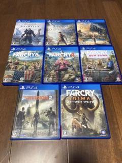 PS4 UBISOFT アサシンクリード&ファークライ8セット