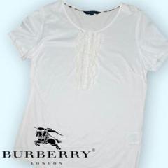 美品✨】バーバリーロンドン ハイライン Tシャツ フリル ノバ