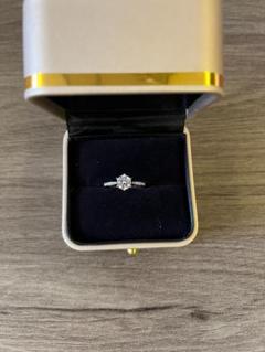 プラチナダイヤD1.007ct 中石D0.417ct脇石D0.59ct