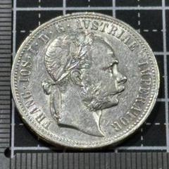 オーストリア帝国 1858年 フランツ・ヨーゼフ1世 1/4フローリン銀貨 オーストリア帝国 1858年 フランツ・ヨーゼフ1世 1/4フローリン銀貨