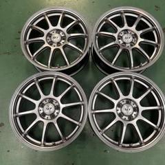 中古アルミ17X7.0 PCD100 スバル、プリウス、カローラなどに美品！